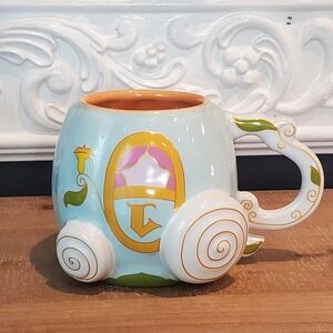 Disney Parks Cinderella Pumpkin Carriage Mug Coffee Tea Cup Mug EUC